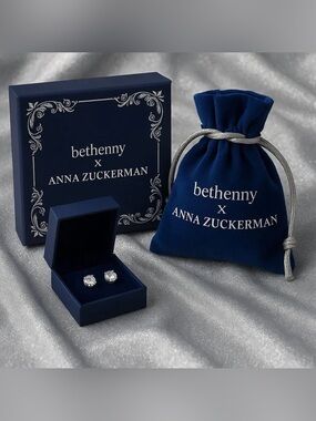 Bethenny Frankel x Anna Zuckerman Just Like Diamonds 4 Carats Total Weight Studs